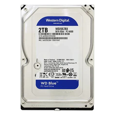 wd 2 to|Western Digital 2TB WD Blue PC Internal Hard Drive .